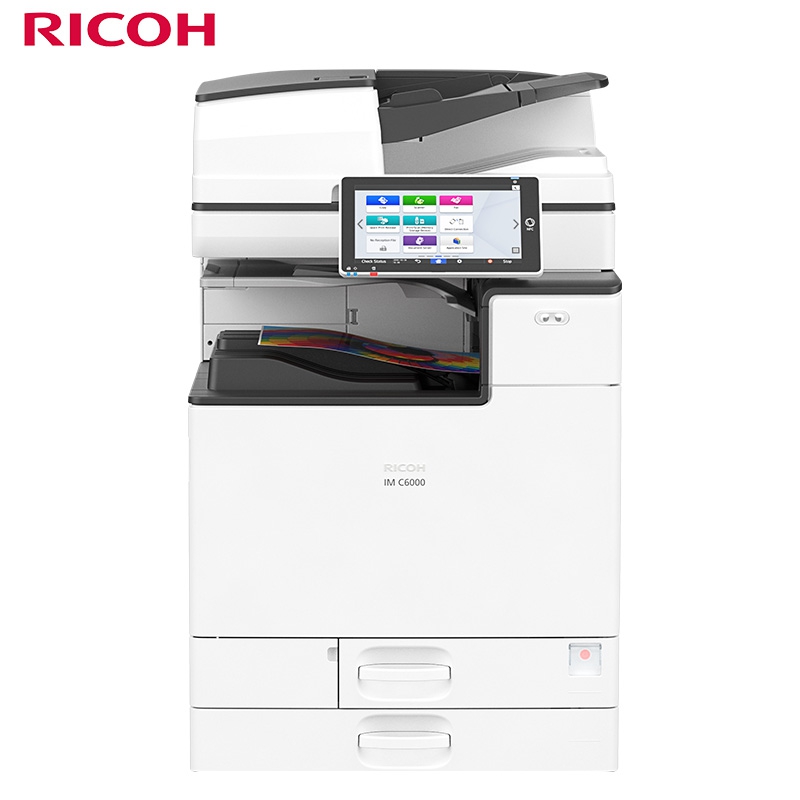 理光（Ricoh）IM C6000 A3彩色多功能数码复合机 主机+双面同步送稿器（一年保）