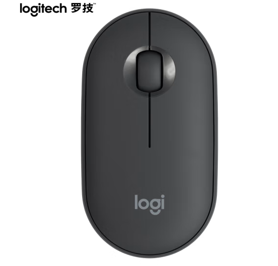 罗技（Logitech）LOGITECH PEBBLE鼠标 无线蓝牙鼠标