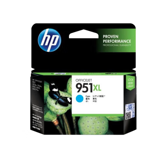 惠普 951XL  青色原装墨盒（适用HP Officejet Pro 8100，HP Officejet Pro 8600）