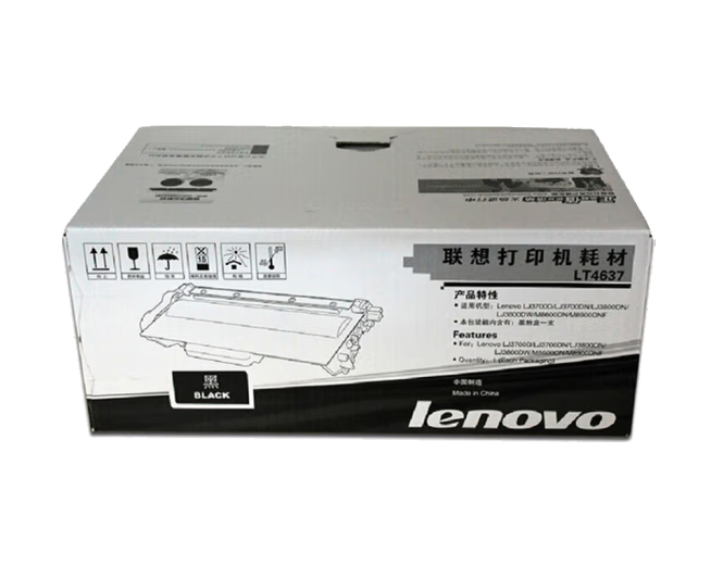 联想（Lenovo）LT4637原装 碳粉墨粉盒适用LJ3700D/ 3800D打印机