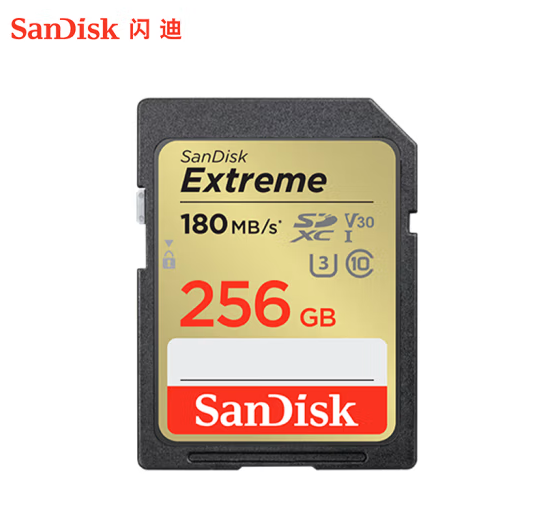 闪迪（SanDisk）256GB SD内存卡